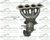 t 2008-2009 Saturn Astra Catalytic Converter 19522 Davico Mfg