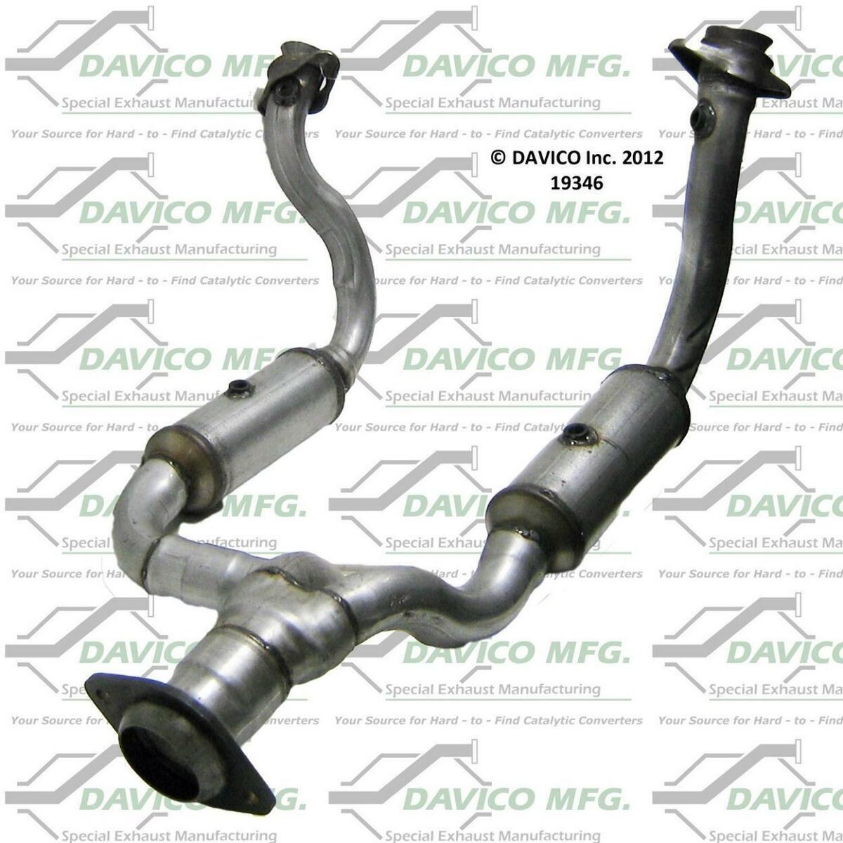 t 2008-2010 Ford F-250 Super Duty Catalytic Converter 19346 Davico Mfg