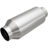 MagnaFlow universal catalytic converter 2.5 inch inlet/outlet stainless steel CARB compliant 5582406