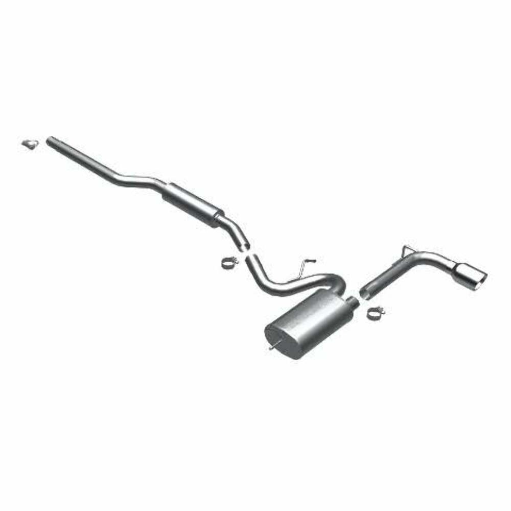 MagnaFlow cat-back exhaust system stainless steel polished 16822