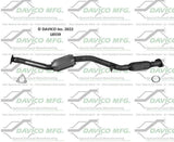 t 2008-2011 Subaru Impreza Catalytic Converter 18559 Davico Mfg