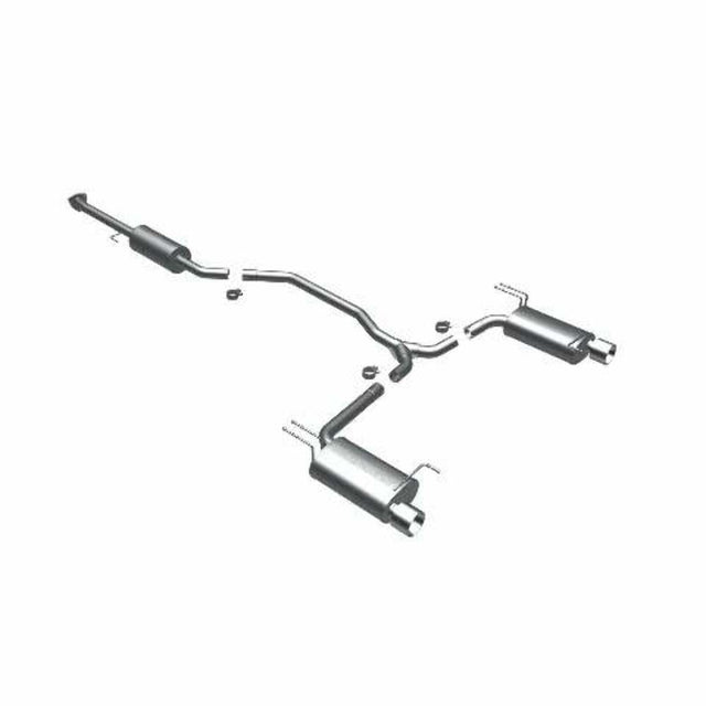 MagnaFlow cat-back exhaust system for 2008-2012 Honda Accord stainless steel polished 16817