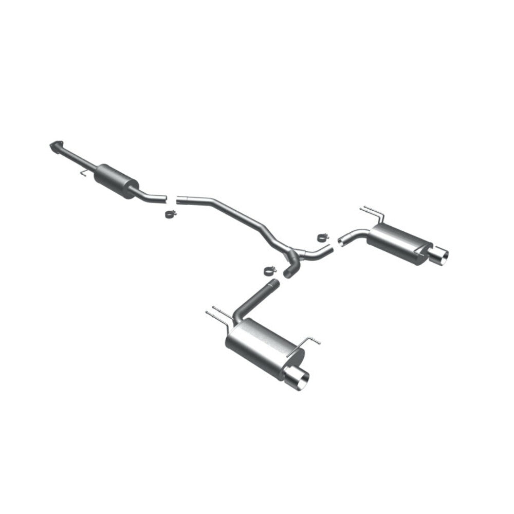 MagnaFlow cat-back exhaust system for 2008-2012 Honda Accord stainless steel polished 16817
