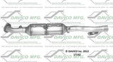 t 2008-2012 Mitsubishi Lancer Catalytic Converter 17142 Davico Mfg