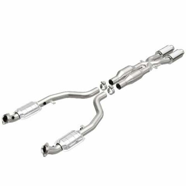 MagnaFlow direct-fit catalytic converter for 2008-2013 BMW M3 stainless steel CARB compliant 49800
