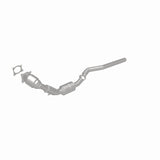 MagnaFlow direct-fit catalytic converter fits 2008 Volkswagen GTI, 2008 Volkswagen Jetta, and more, this and 2008 Audi A3 2.0L stainless steel CARB compliant 551165