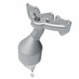 MagnaFlow direct-fit catalytic converter for 2006-2010 Hyundai Sonata 3.3L stainless steel CARB compliant OBDII 51685