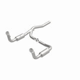 MagnaFlow direct-fit catalytic converter fits 2007-2008 Dodge Nitro and 2008 Jeep Liberty. Hardware is included to eliminate the hassle of working with corroded factory parts and 2
