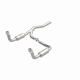 MagnaFlow direct-fit catalytic converter fits 2007-2008 Dodge Nitro and 2008 Jeep Liberty. Hardware is included to eliminate the hassle of working with corroded factory parts and 2