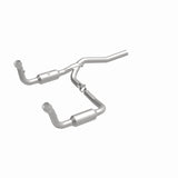 MagnaFlow direct-fit catalytic converter fits 2007-2008 Dodge Nitro and 2008 Jeep Liberty. Hardware is included to eliminate the hassle of working with corroded factory parts and 2