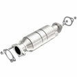 MagnaFlow direct-fit catalytic converter fits 2004-2009 Kia Spectra, 2004-2006 Hyundai Elantra, and more, this and 2008 Kia Spectra 2.0L stainless steel CARB compliant OBDII 51332