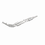 MagnaFlow direct-fit catalytic converter fits 2006-2009 2008 Volkswagen R32 and Audi A3 Quattro, this and 2008 Volkswagen R32 3.2L stainless steel CARB compliant 5461873