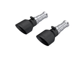 MBRP performance muffler fits 2009-2010 Dodge Ram 1500 T304 stainless steel black coated carbon fiber tip T5200BLK