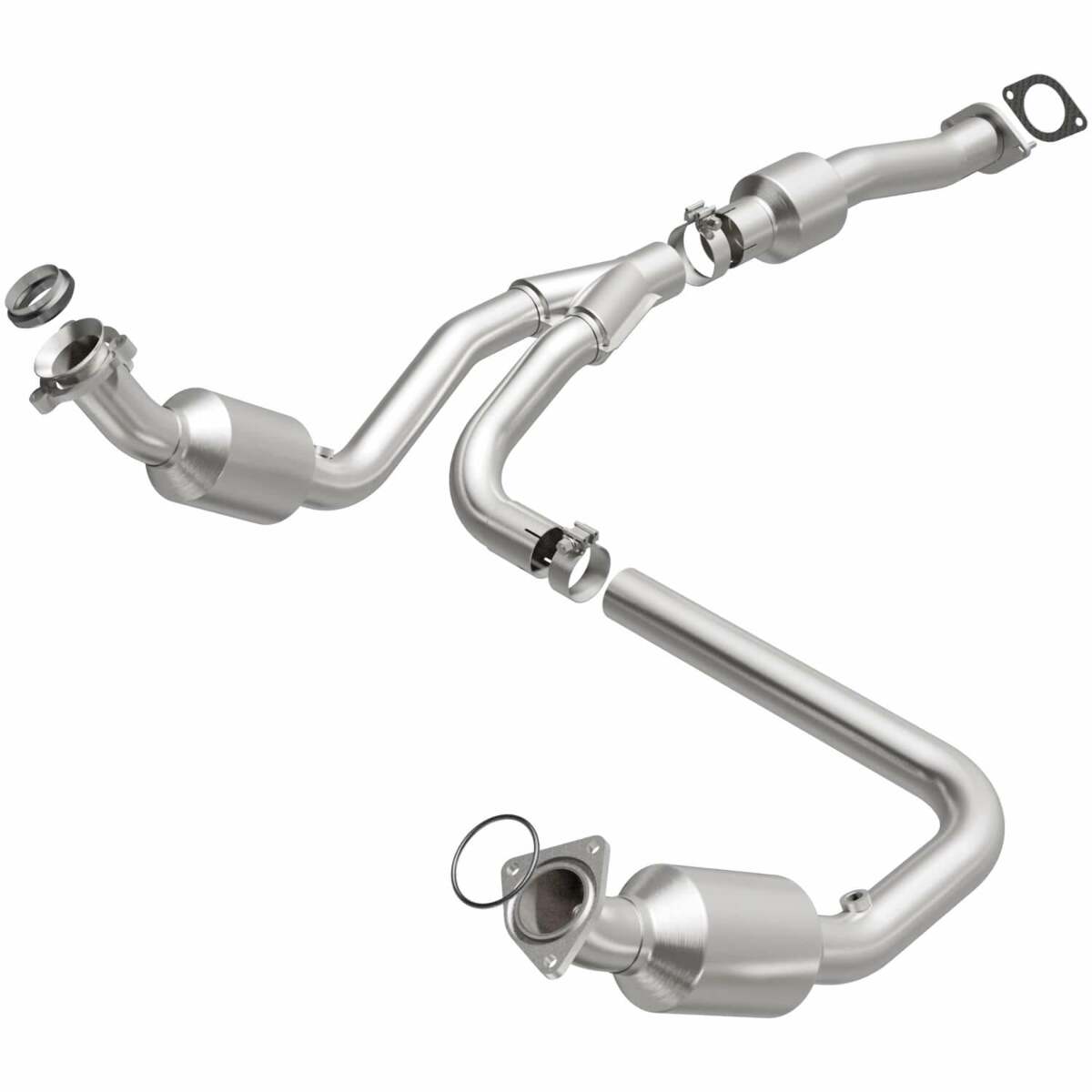MagnaFlow direct-fit catalytic converter for 2009-2014 Chevy stainless steel CARB compliant 5582134