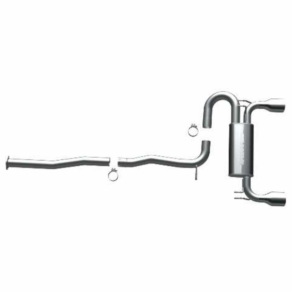 MagnaFlow cat-back exhaust system stainless steel polished 15597