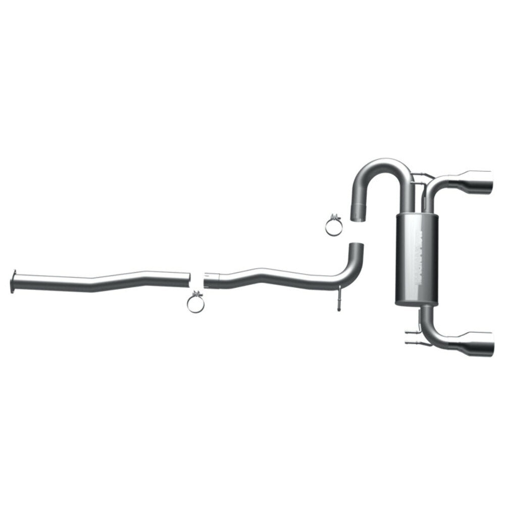 MagnaFlow cat-back exhaust system stainless steel polished 15597