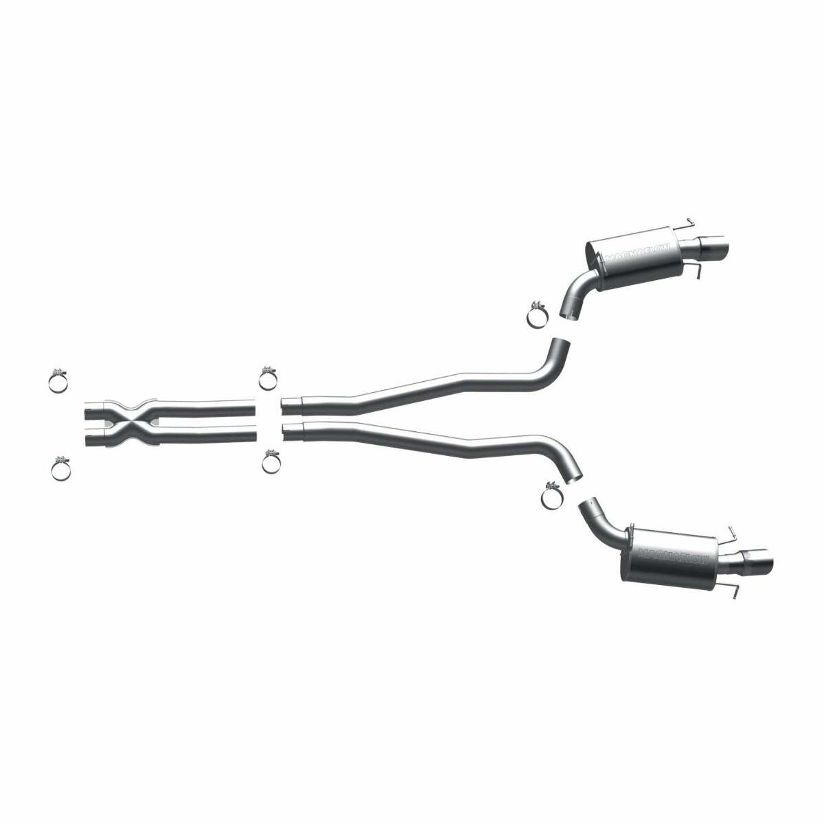 t 2009-2012 Cadillac CTS System Street Cat-Back 16866 Magnaflow MagnaFlow Exhaust Products