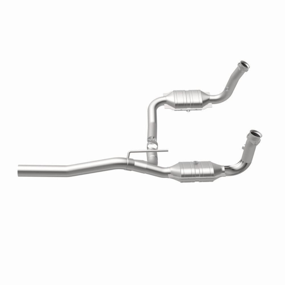 MagnaFlow direct-fit catalytic converter fits 2009-2011 Dodge Nitro 3.7L and 2009-2012 Jeep Liberty 3.7L stainless steel CARB compliant OBDII 52148