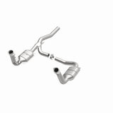 MagnaFlow direct-fit catalytic converter fits 2009-2011 Dodge Nitro 3.7L and 2009-2012 Jeep Liberty 3.7L stainless steel CARB compliant OBDII 52148