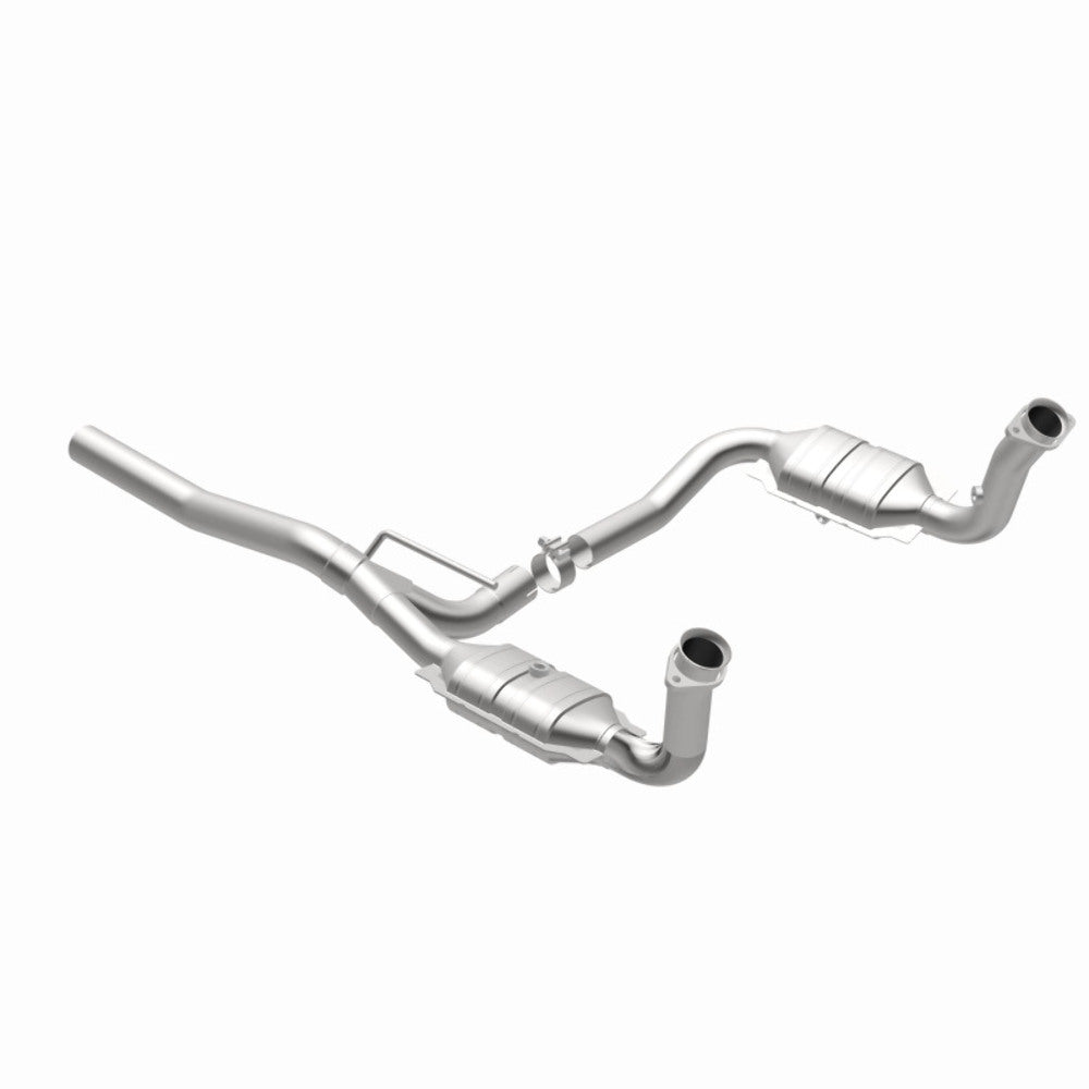 MagnaFlow direct-fit catalytic converter fits 2009-2011 Dodge Nitro 3.7L and 2009-2012 Jeep Liberty 3.7L stainless steel CARB compliant OBDII 52148