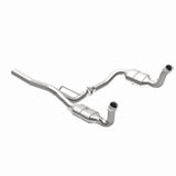 MagnaFlow direct-fit catalytic converter fits 2009-2011 Dodge Nitro 3.7L and 2009-2012 Jeep Liberty 3.7L stainless steel CARB compliant OBDII 52148