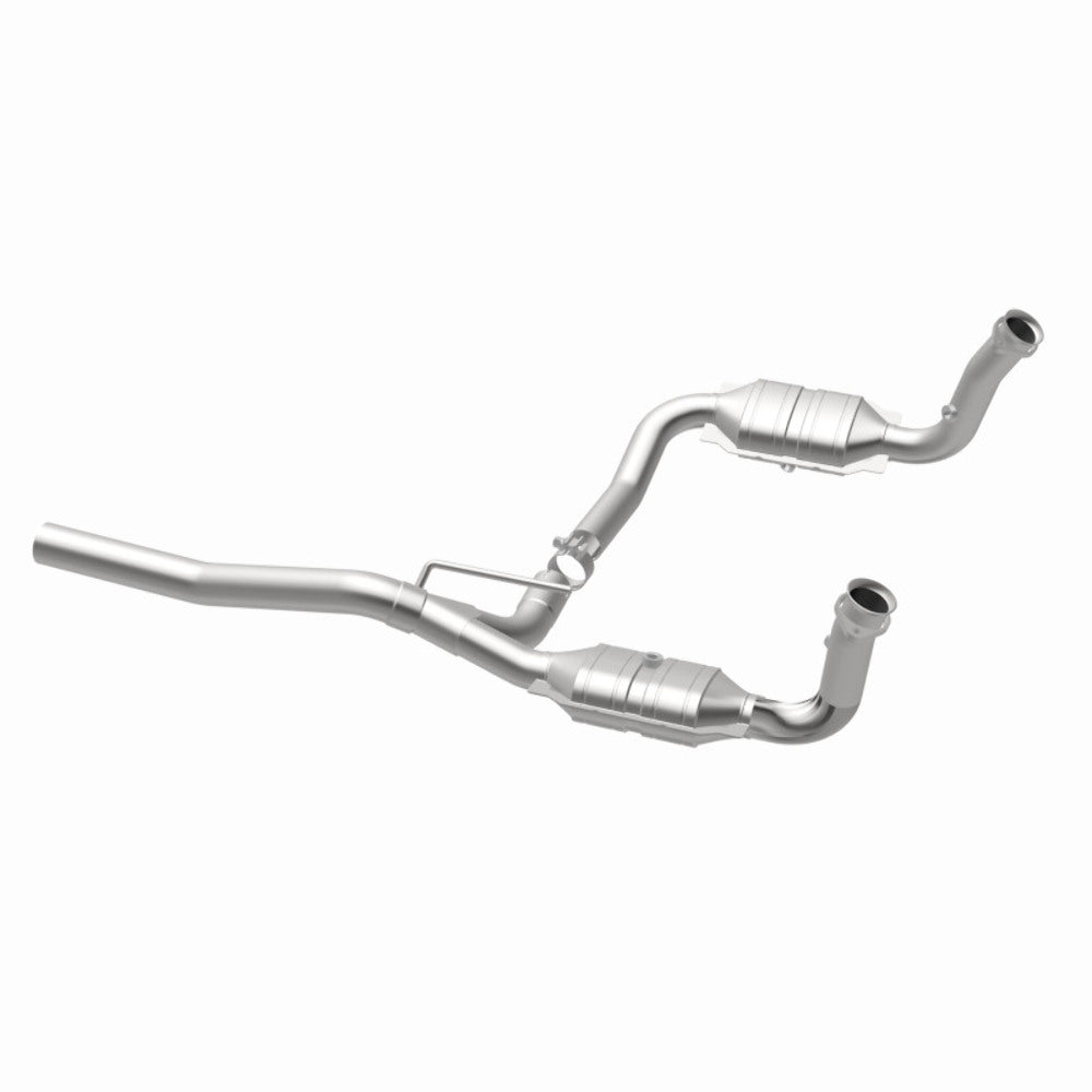 MagnaFlow direct-fit catalytic converter fits 2009-2011 Dodge Nitro 3.7L and 2009-2012 Jeep Liberty 3.7L stainless steel CARB compliant OBDII 52148