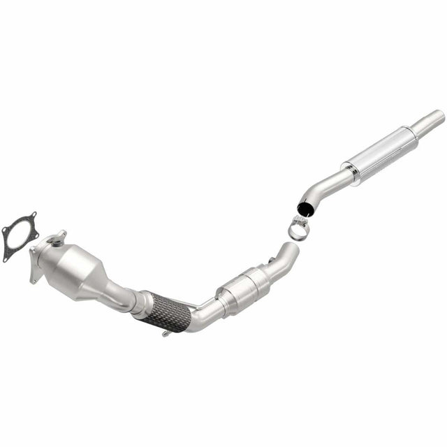 MagnaFlow direct-fit catalytic converter for 2009-2013 Audi 2.0L stainless steel CARB compliant 551522