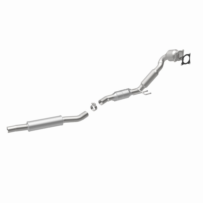 MagnaFlow direct-fit catalytic converter for 2009-2013 Audi 2.0L stainless steel CARB compliant 551522