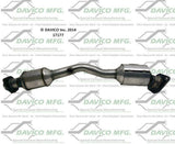t 2009-2013 Nissan Cube Catalytic Converter 17177 Davico Mfg