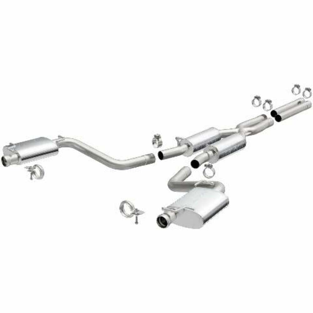 MagnaFlow cat-back exhaust system for 2009-2014 Dodge Challenger stainless steel polished 16514