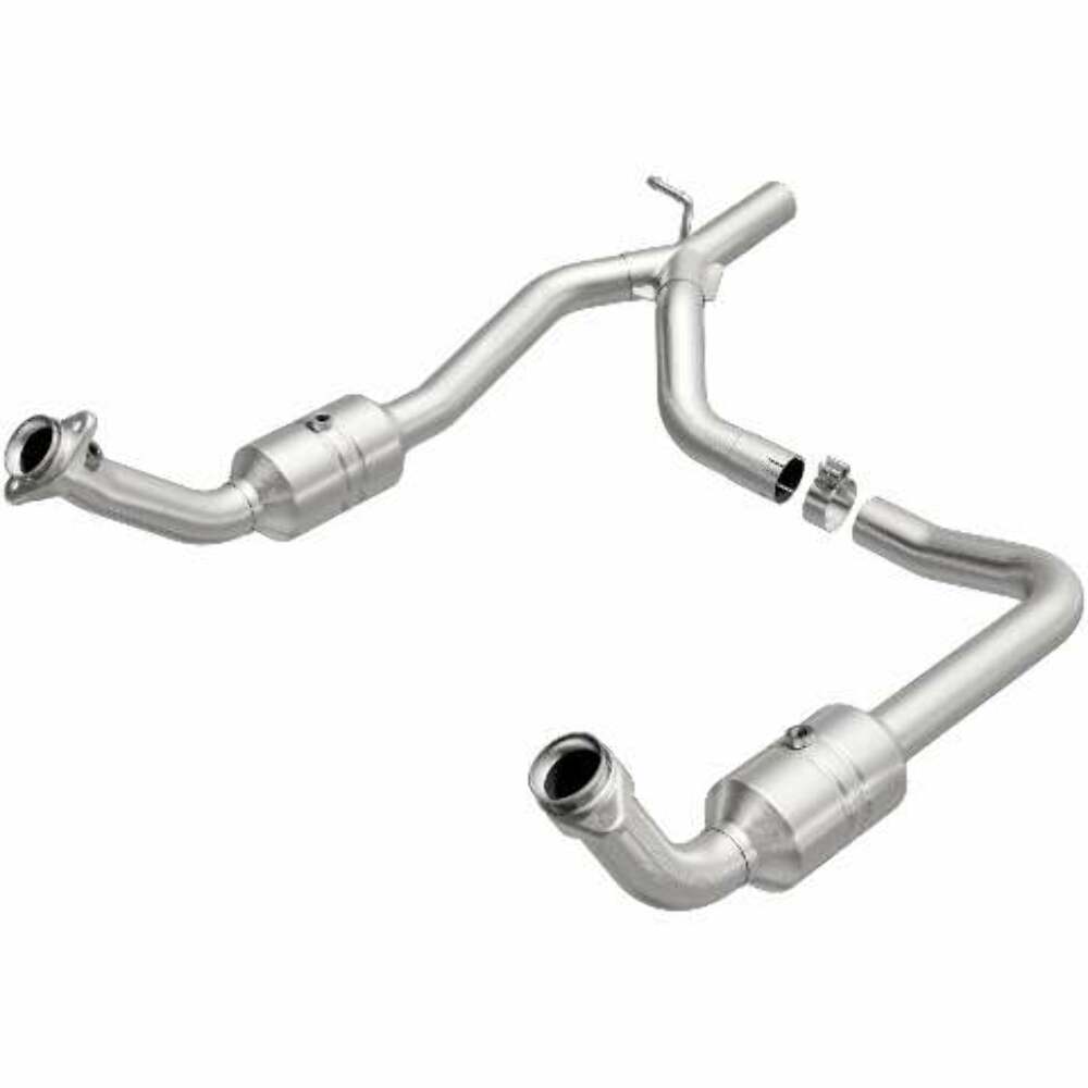 MagnaFlow direct-fit catalytic converter for 2009-2014 Ford 4.6L 2.5 inch inlet/outlet stainless steel CARB compliant 52153