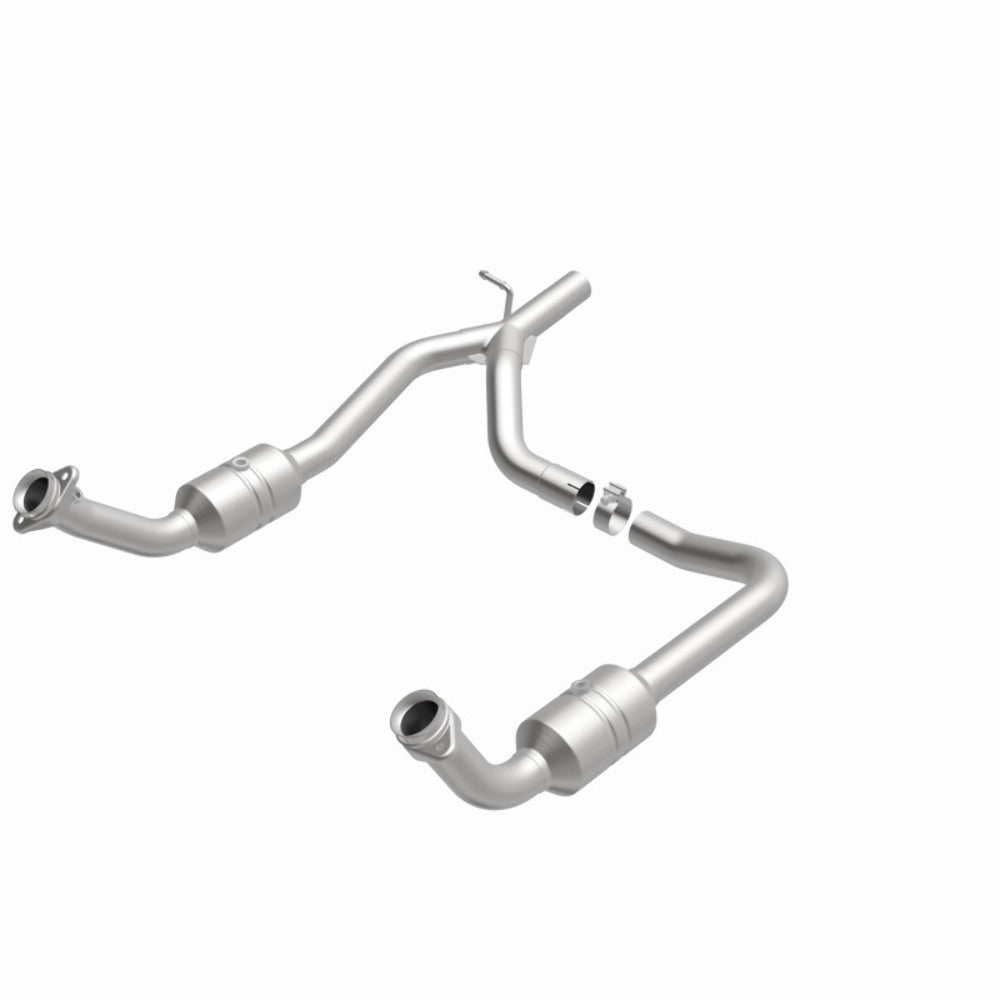 MagnaFlow direct-fit catalytic converter for 2009-2014 Ford 4.6L 2.5 inch inlet/outlet stainless steel CARB compliant 52153
