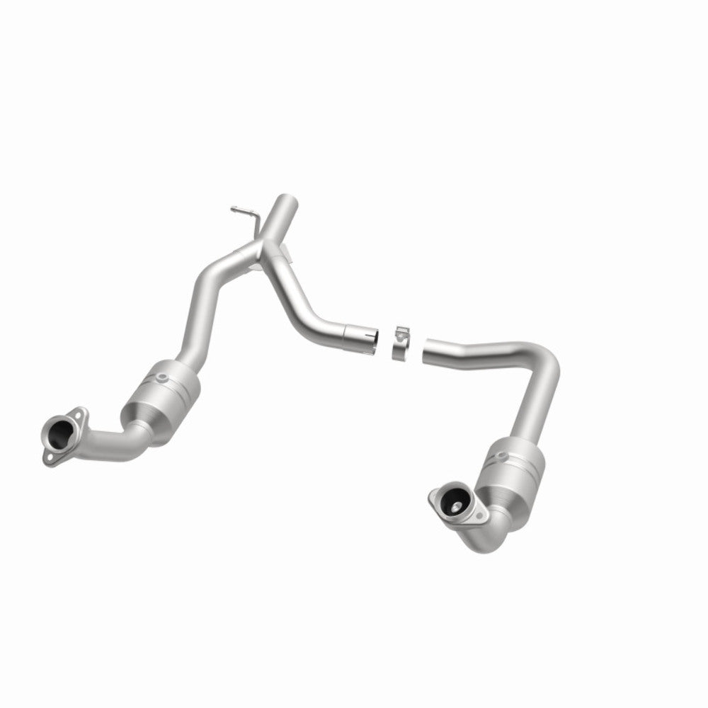 MagnaFlow direct-fit catalytic converter for 2009-2014 Ford 4.6L 2.5 inch inlet/outlet stainless steel CARB compliant 52153