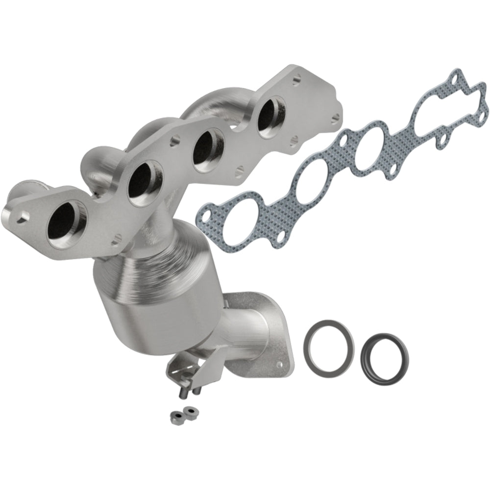 MagnaFlow direct-fit catalytic converter fits 2009-2014 MX-5 Miata 2 L stainless steel CARB compliant OBDII 52216