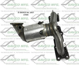 t 2009-2015 Kia Optima Catalytic Converter 17454 Davico Mfg