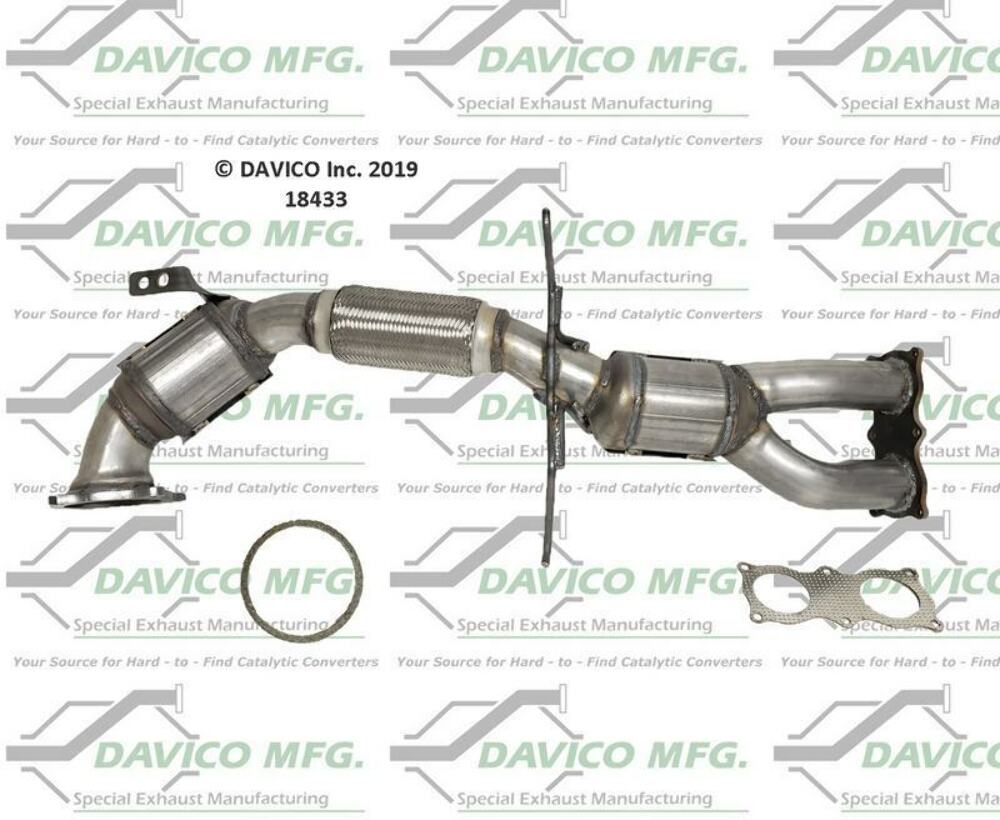 t 2009-2015 Volvo XC70 Catalytic Converter 18433 Davico Mfg