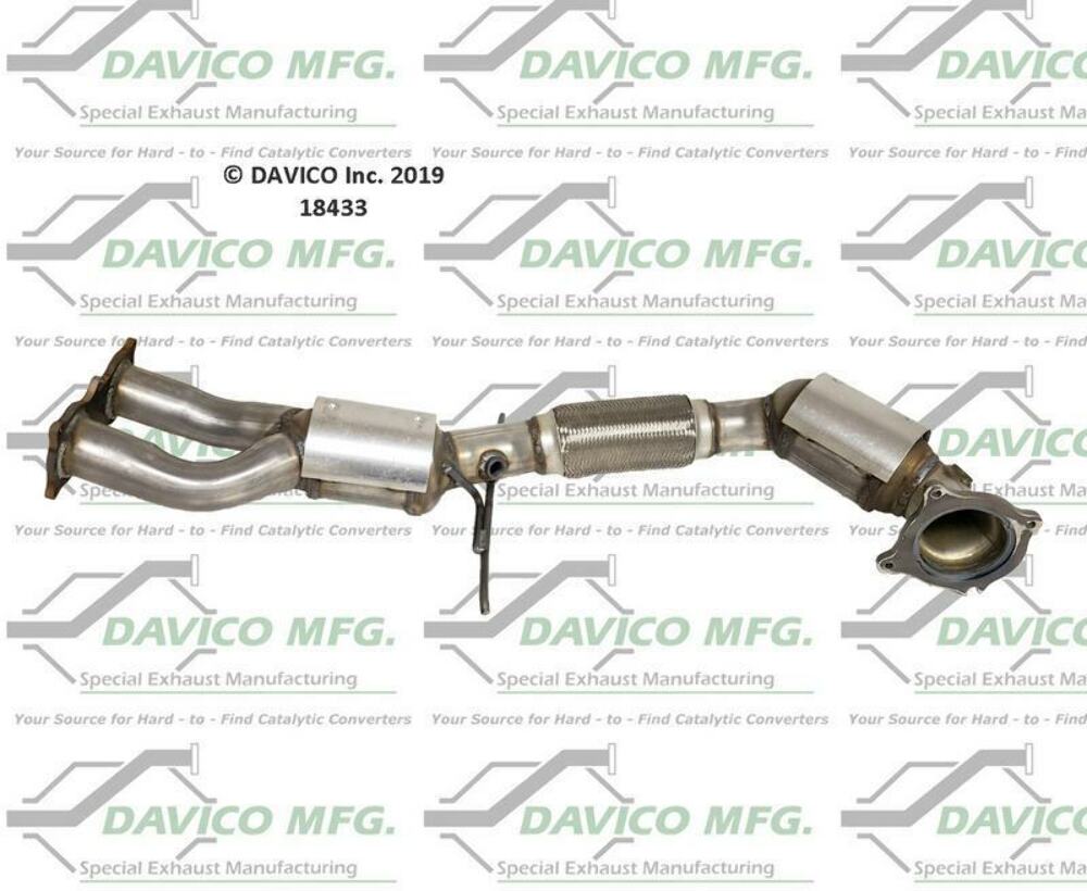 t 2009-2015 Volvo XC70 Catalytic Converter 18433 Davico Mfg