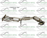 t 2009-2015 Volvo XC70 Catalytic Converter 18433 Davico Mfg