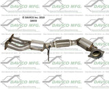 t 2009-2015 Volvo XC70 Catalytic Converter 18433 Davico Mfg