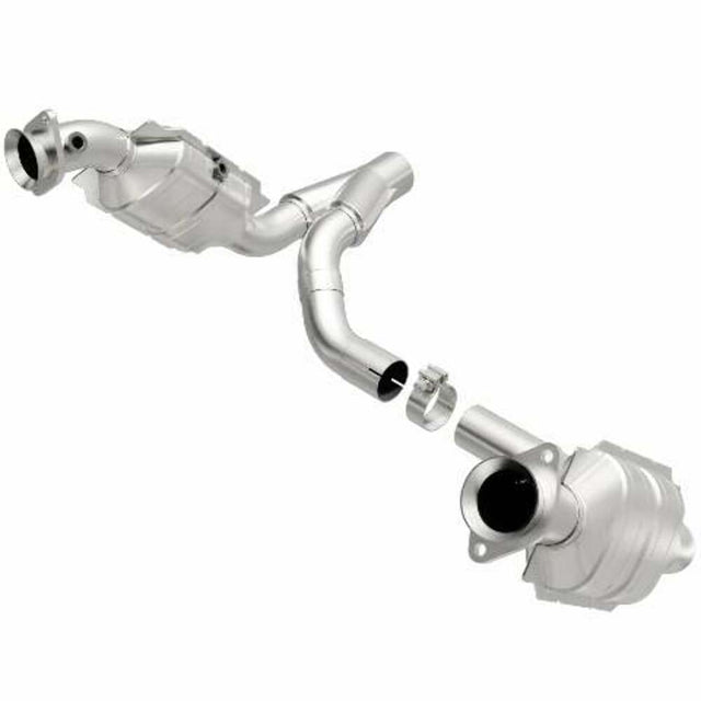 MagnaFlow direct-fit catalytic converter for 2009-2019 Dodge 5.7L stainless steel CARB compliant OBDII