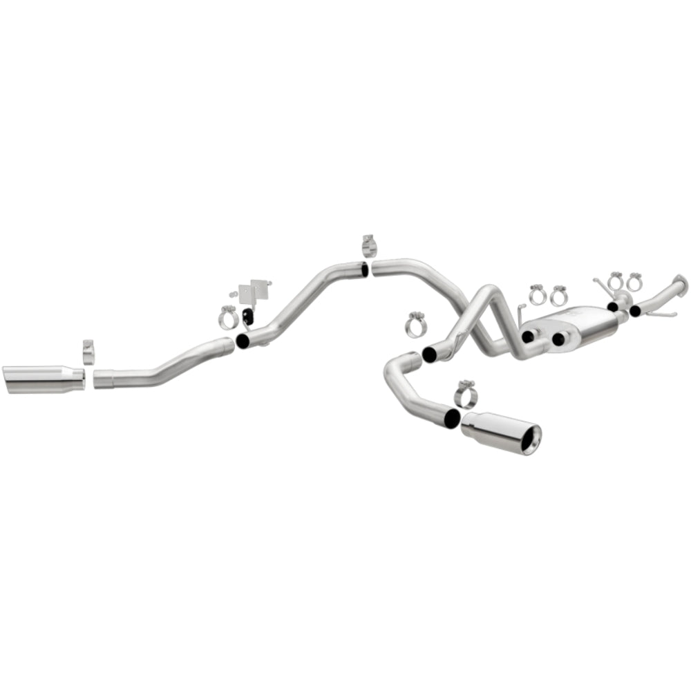 MagnaFlow cat-back exhaust system for 2010-2019 Toyota Tundra stainless steel polished 19232
