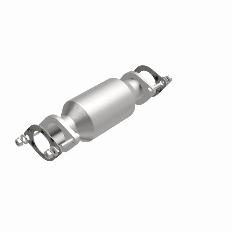 MagnaFlow direct-fit catalytic converter fits 2009-2012 Hyundai Genesis, 2010-2012 Hyundai Genesis Coupe, and more, this and 2009 Hyundai Genesis 4.6L stainless steel CARB complian