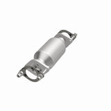 MagnaFlow direct-fit catalytic converter fits 2009-2012 Hyundai Genesis, 2010-2012 Hyundai Genesis Coupe, and more, this and 2009 Hyundai Genesis 4.6L stainless steel CARB complian
