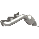 MagnaFlow direct-fit catalytic converter fits 2009 Kia Borrego 3.8L driver side 3.8L driver side stainless steel CARB compliant OBDII 51072