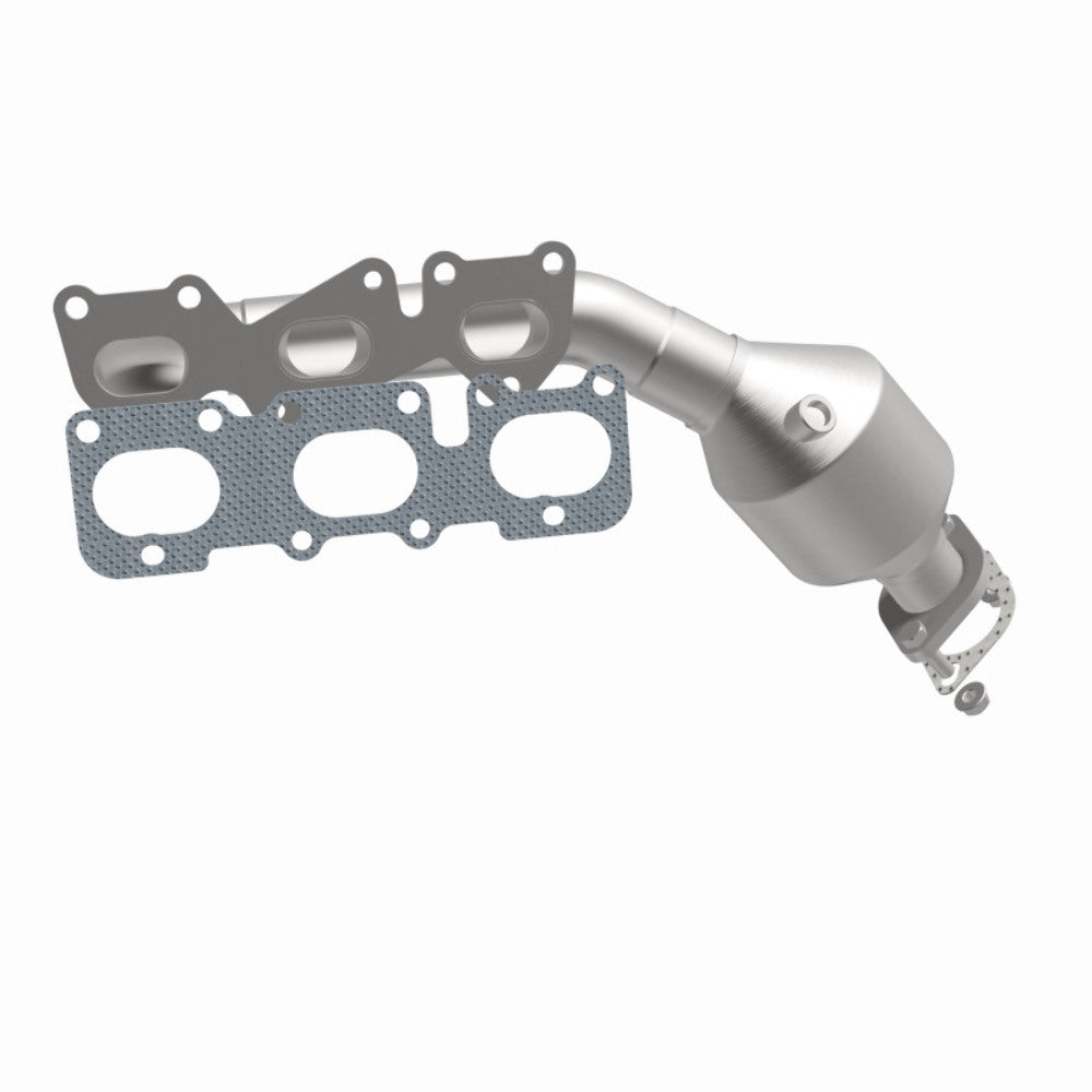 MagnaFlow direct-fit catalytic converter fits 2009 Kia Borrego 3.8L passenger side 3.8L passenger side stainless steel CARB compliant OBDII 51401
