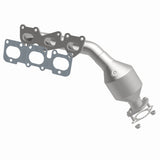 MagnaFlow direct-fit catalytic converter fits 2009 Kia Borrego 3.8L passenger side 3.8L passenger side stainless steel CARB compliant OBDII 51401