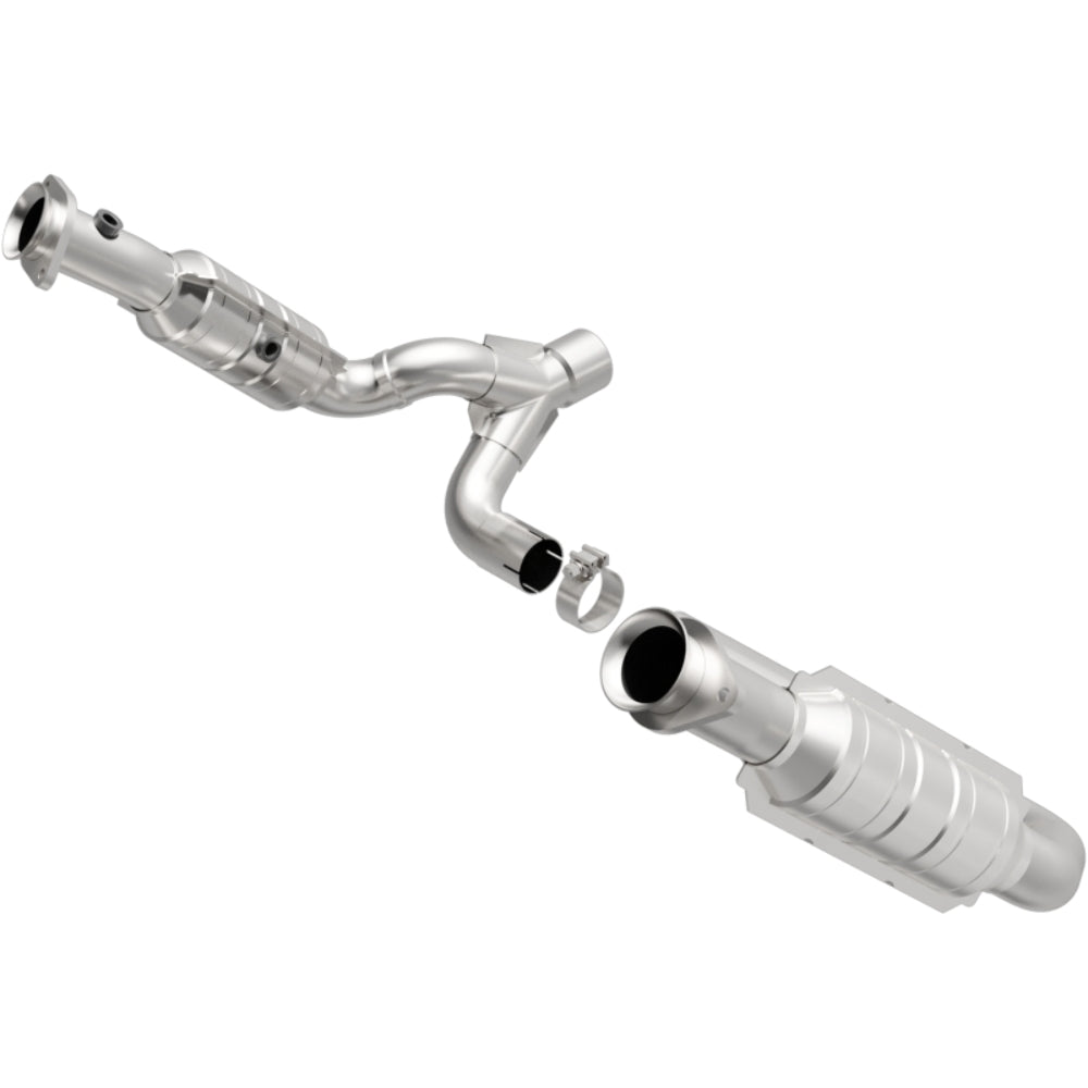 MagnaFlow direct-fit catalytic converter fits 2011-2013 Ram 1500 and 2009-2010 Dodge Ram 1500. Hardware is included to eliminate the hassle of working with corroded factory parts. 