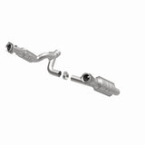 MagnaFlow direct-fit catalytic converter fits 2011-2013 Ram 1500 and 2009-2010 Dodge Ram 1500. Hardware is included to eliminate the hassle of working with corroded factory parts. 