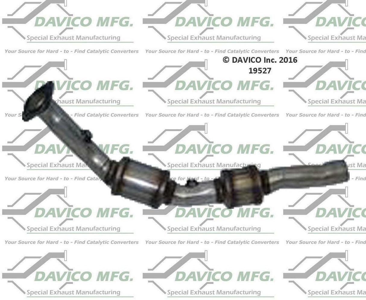 t 2010-2011 Chevrolet Camaro Catalytic Converter 19527 Davico Mfg