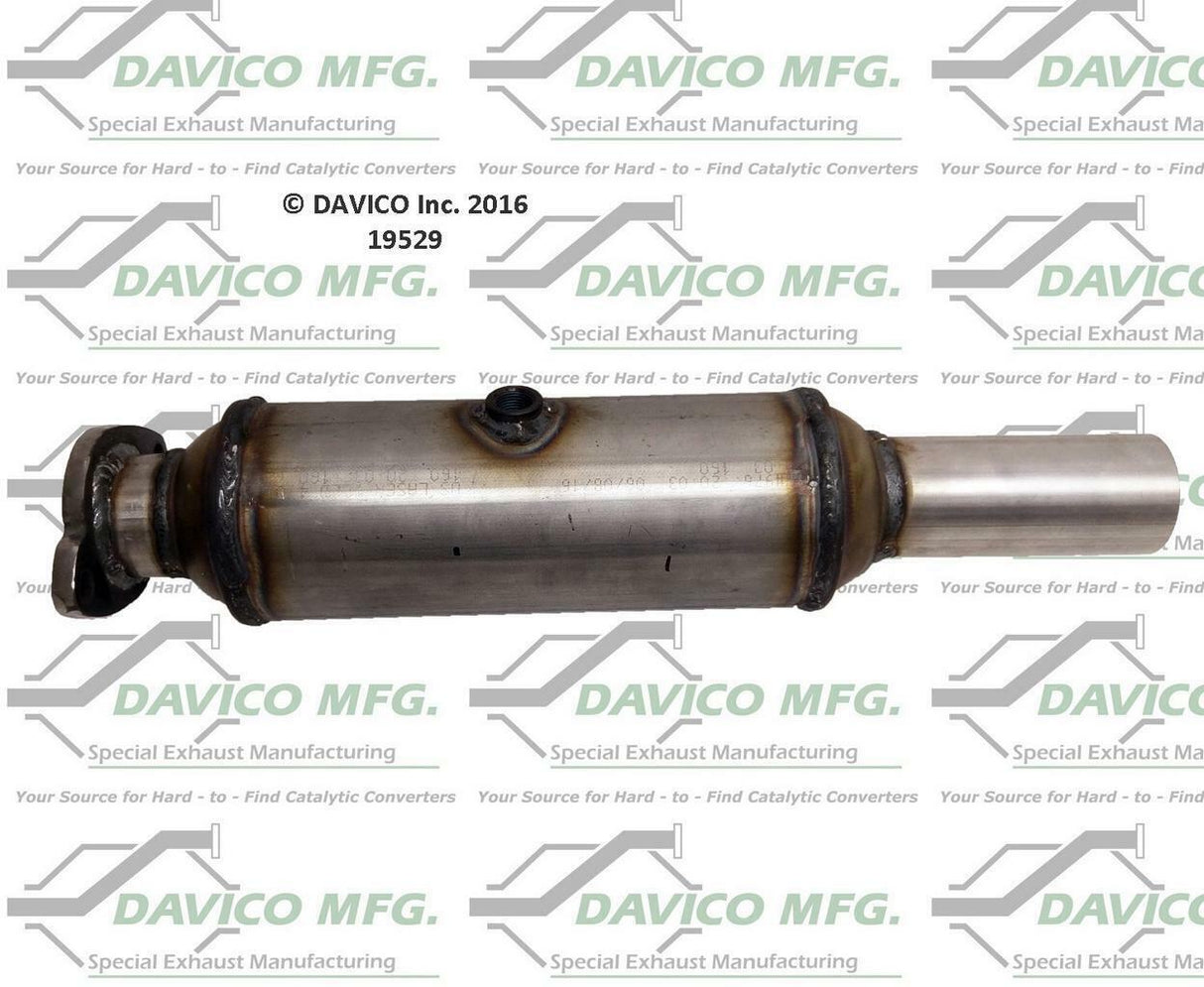 t 2010-2011 Mercury Milan Catalytic Converter 19529 Davico Mfg